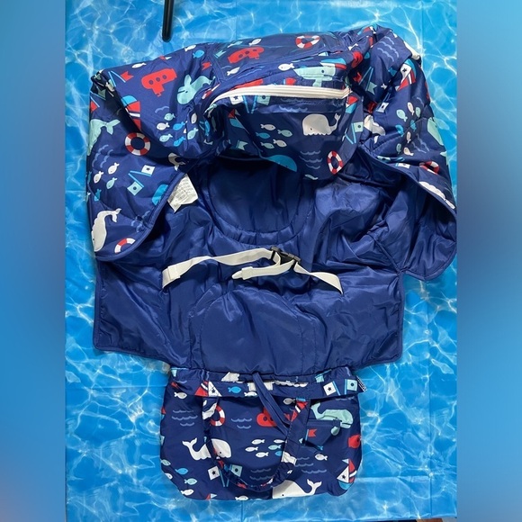 Grocery Cart Cover - Portable 2-in-1 Shopping Cart & High Chair Cover  - New - Picture 4 of 5